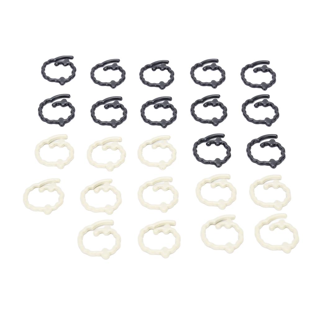 24Pcs Knitting Stitch   s Zinc Alloy Spiral Sheep Patt n Knitting   s for Fabric Crafts