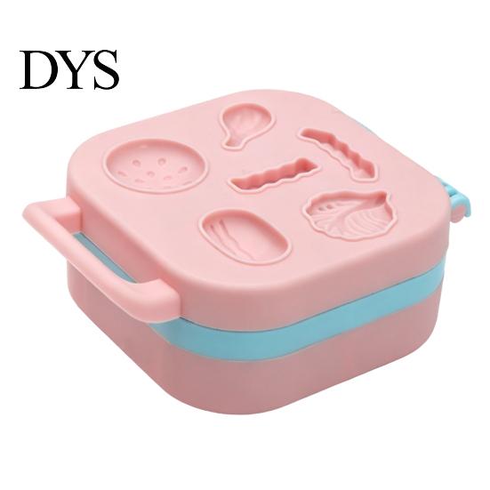 Art Craft Supplies Kids Polymer Clay Press Mold with Handle, DIY Plasticine Modeling Tools Sculpting Machine, Children Making Educational Toy