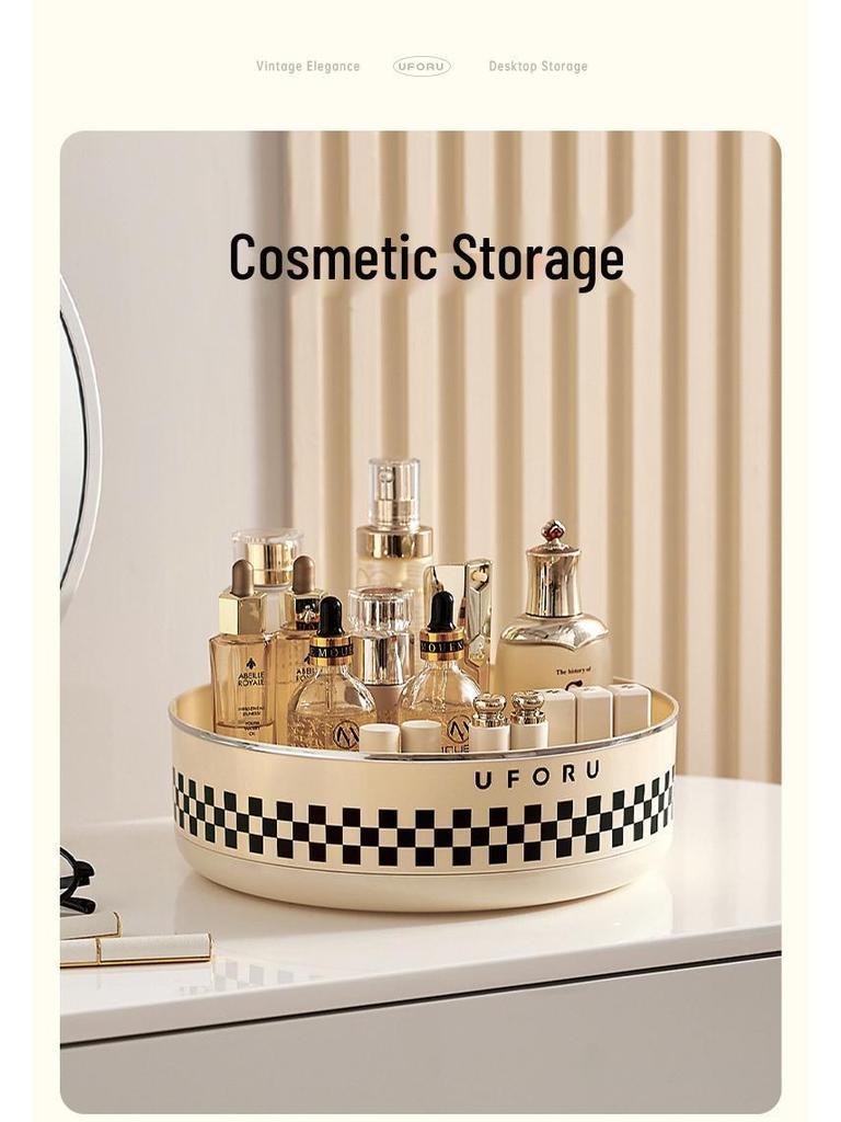 Rotating Kitchen Storage Rack: Large-Capacity Spice and Fruit Organizer