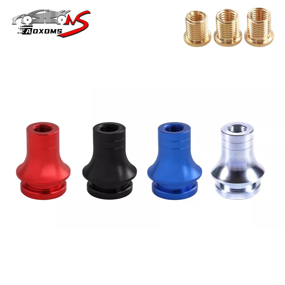 M12x1.25 Car Thread Metal Manual Shift Knob Boot Retainer Jam Nut Adapter Parts