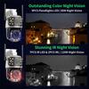 50x Optical Zoom Triple-Lens Wireless WiFi HD 9MP Outdoor Home Security Camera