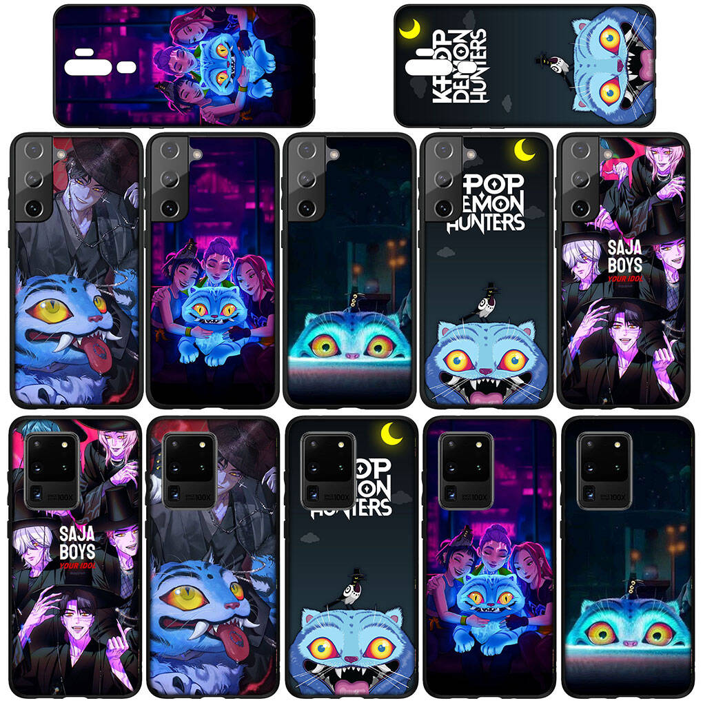 Handyhülle für iPhone 17 16 15 Plus X Huawei P30 P20 Lite Redmi Note 14 12 11 13 Pro Max OPPO A60 A80 A40 A18 Rumi KPop Dämon Jinu Tigerjäger Hülle