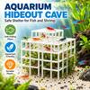 3D Printed Fish Tank Hideout Grid Multi-level Shrimp Hiding Place  Aquarium Decoration