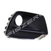 Front Bumper Fog Lamp Frame Cover Hole Daytime Running Light Decoration Cap for Chevrolet Trax 2014-2018 95095471 Left Right