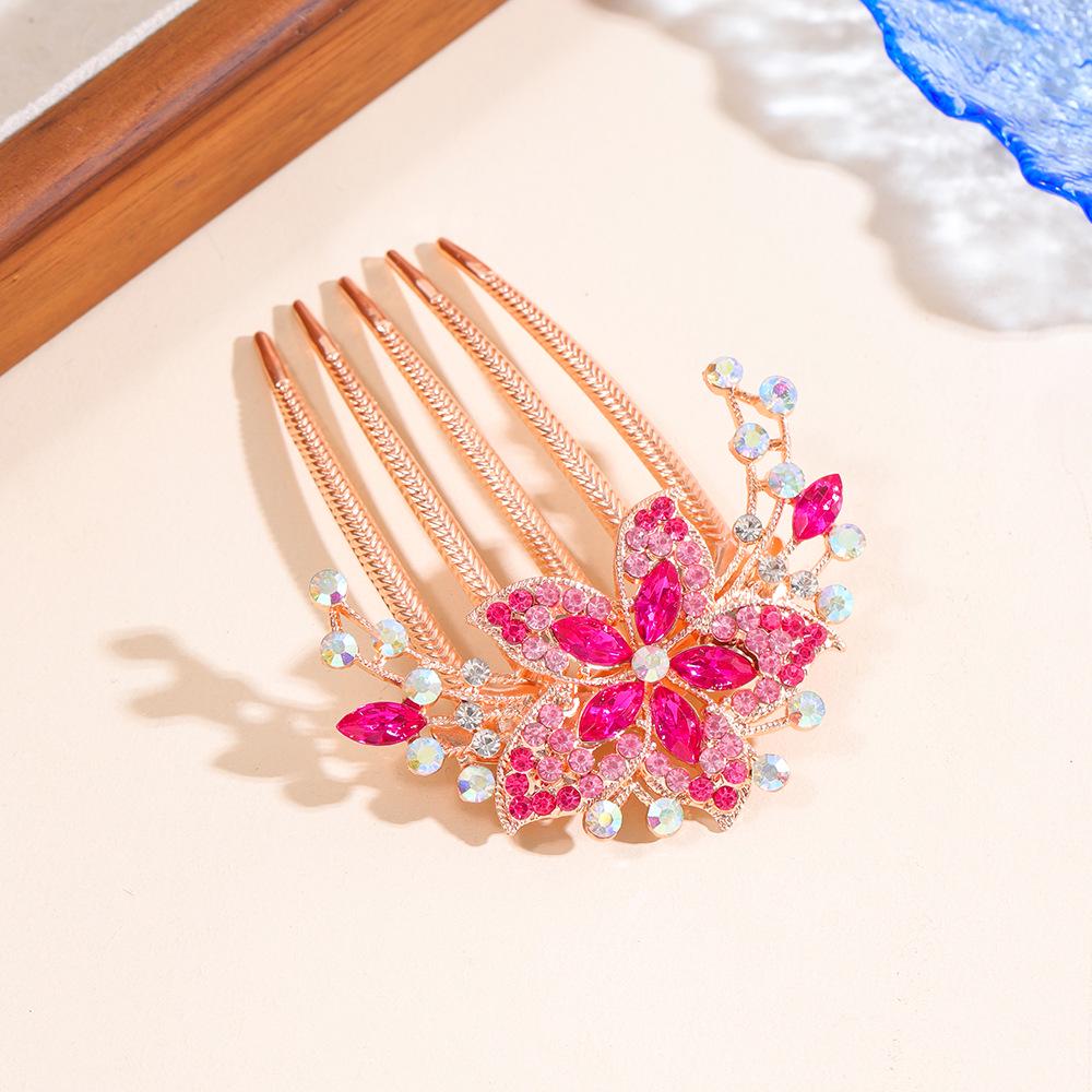 

Корейская ацетатная заколка-гребень для волос - Нескользящий дизайн с бантом для разнообразных причесок