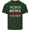 I Dont Mean to but Im a Coach Rugby Footy Unisexs Light Cotton TShirt