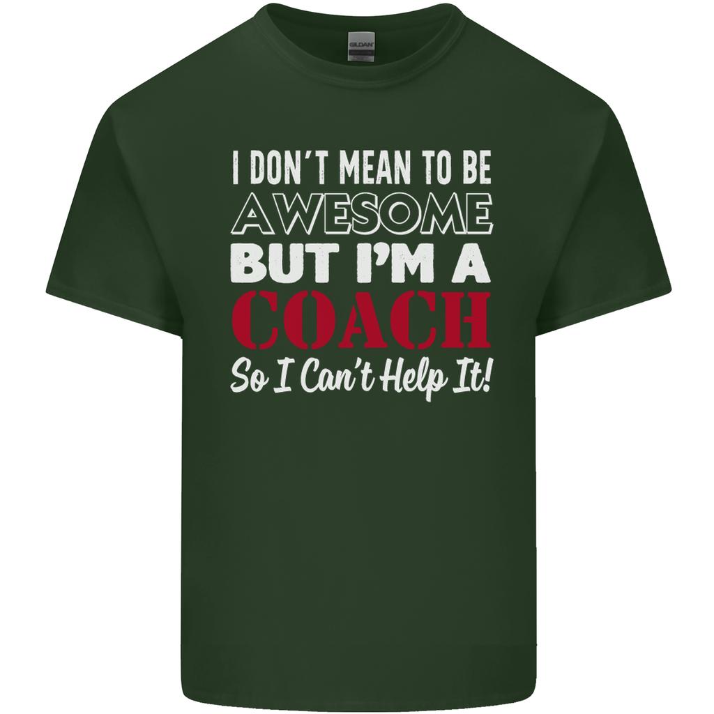 I Dont Mean to but Im a Coach Rugby Footy Unisexs Light Cotton TShirt