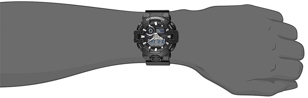 CASIO Watch G-SHOCK GA-700-1B Men's