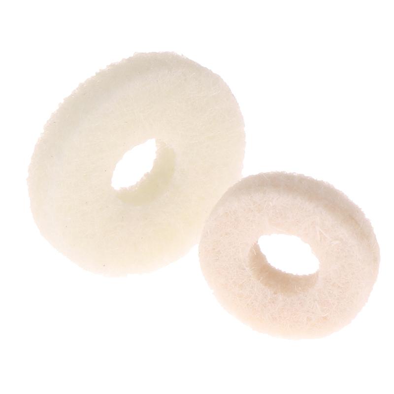 10Pcs Organ Key Felt Washers Pads For Wind Instruments Repair Replacement Parts Music Store Supply Accessories
