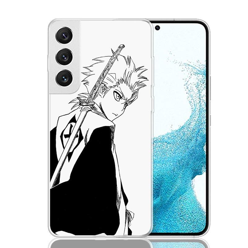 

Bleach Hitsugaya Toushirou Phone Case For Samsung Galaxy S26 Ultra S23 S24 S25 Edge S20 FE S21 S22 Plus Soft Print Shell Cover F Samsung S23