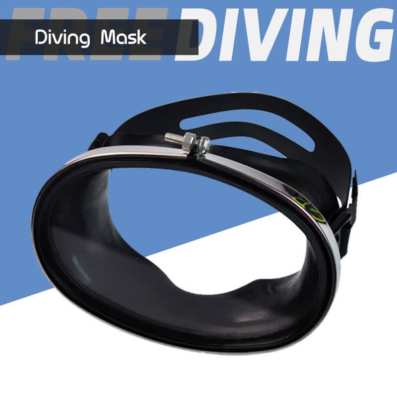 OLOEY Tempered Glass Snorkel & Dive Mask