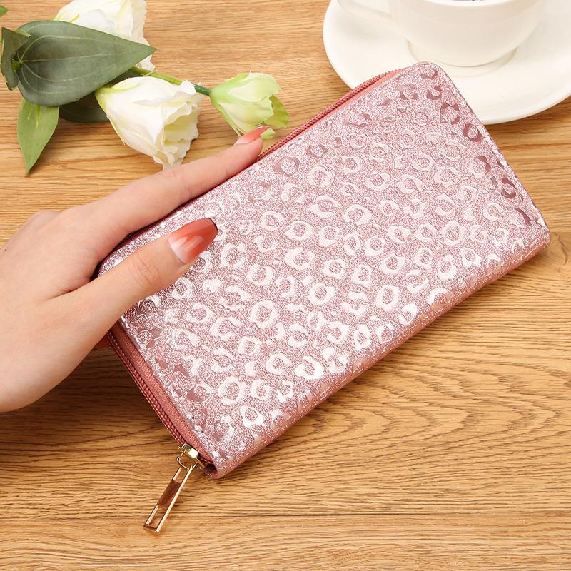 New Long Women's Zipper Wallet Multi-card Clutch Bag Large Capacity Change Bag Can Hold Mobile Phones