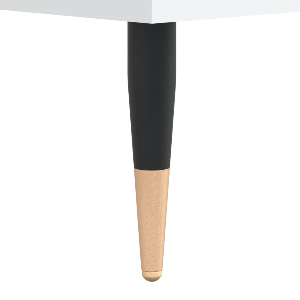 Highboard White 69.5 x 34 x 180 cm Particleboard