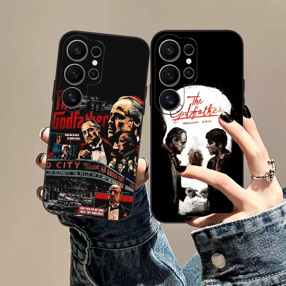 Cool The Godfather Movie Phone Case For Samsung S 24 Fe 25 Ultra Plus 20 Lite 21 30 22 23 24 22 Ultra 5G Fundas