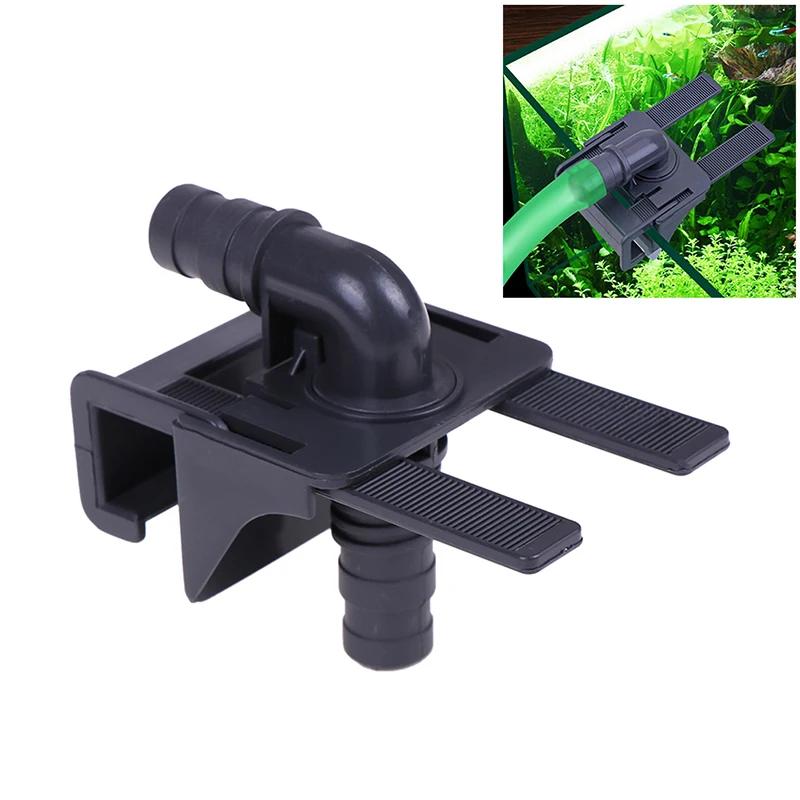 Aquarium Water Pipe Connector Fish Tank Mount Holder Inflow Outflow Stretchable