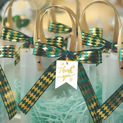 Kleiner durchsichtiger Geschenktüte im Mori-Stil für Partygeschenke und Geburtstage