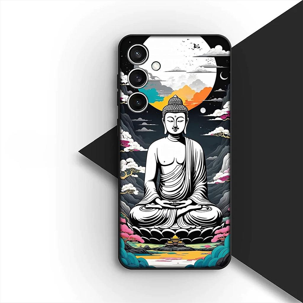 Cover for Samsung Galaxy S20 S22 S21 FE Ultra Plus A07 A17 A15 A16 A25 A57 A37 Casing Silicone Phone Case Lord Wallpaper Buddha