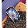 Creative Retro Ceramic Tea Load Handmade Teaspoon Tea Scoop Household Kung Fu Tea Ceremony Accessories Trays Decorative