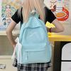 Schoolbag Peach Mist Soft Pink Bow Embroidered Backpack Japanese and Korean Style Sweet Student Party Class Travel Small Schoolbag