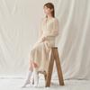 7 Pairs of Lululella Domestic Plain Long Socks for Daily Use