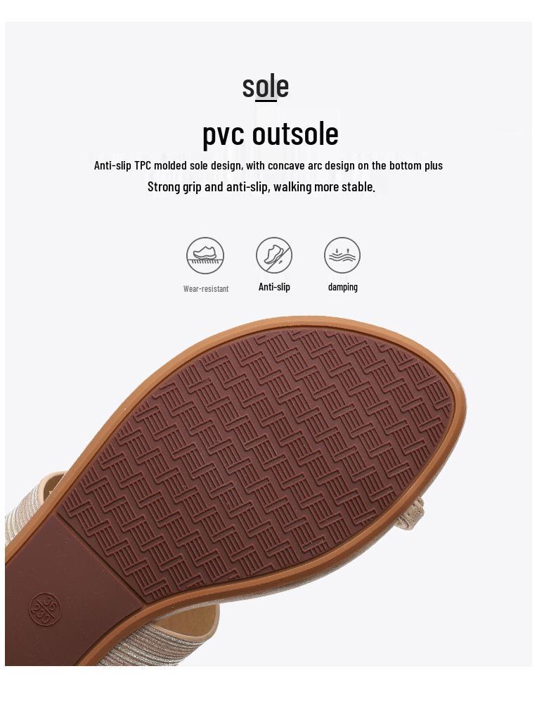 2025 Women's Rhinestone Slides: Comfortable Plus Size Flat Sandals with Soft Sole for Casual Beach Outfits