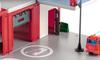SIKU WORLD Fire Station ages 3 and SK5508 (for up)