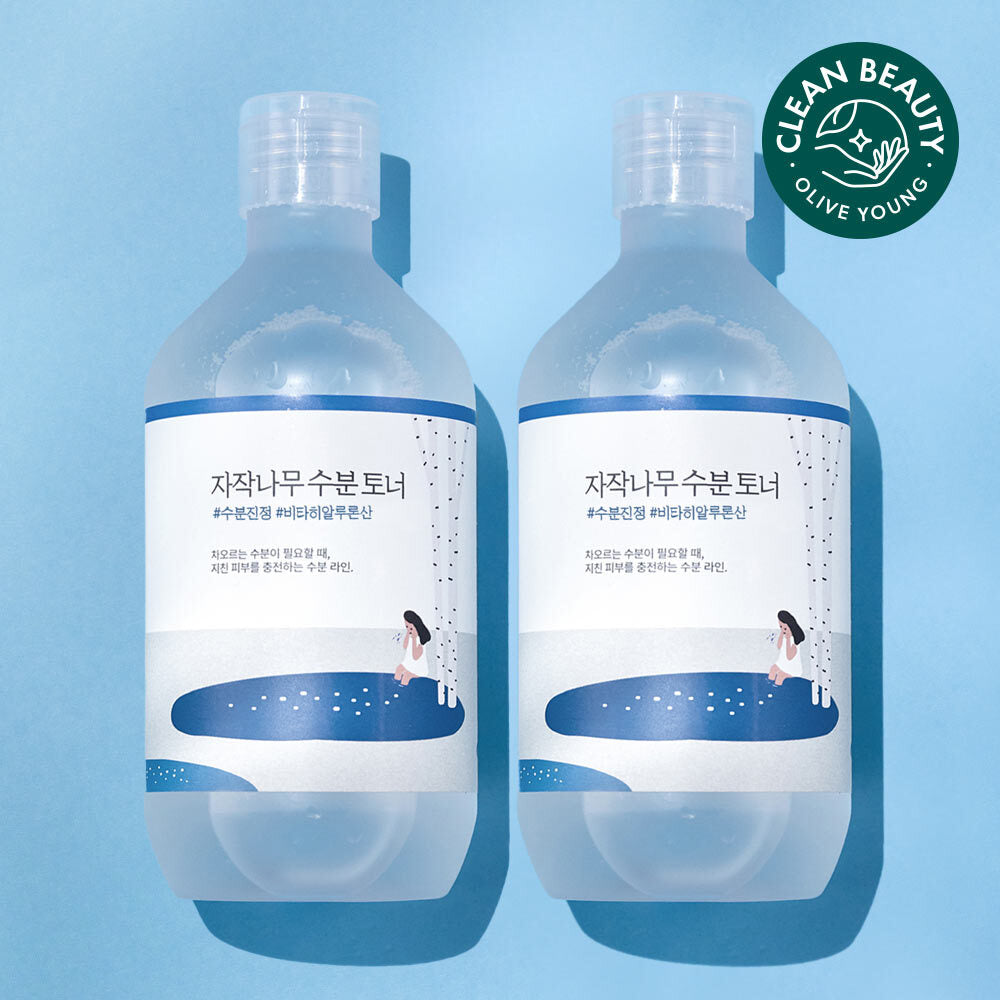 ROUND LAB Birch Hydrating Toner 300ml (1+1, 600ml total)