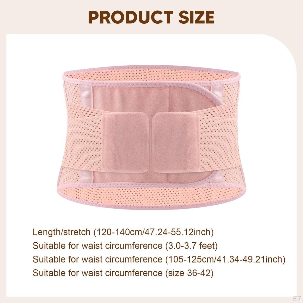 Breathable Lower Back Support Belt, Ideal for Workout, Fitness,