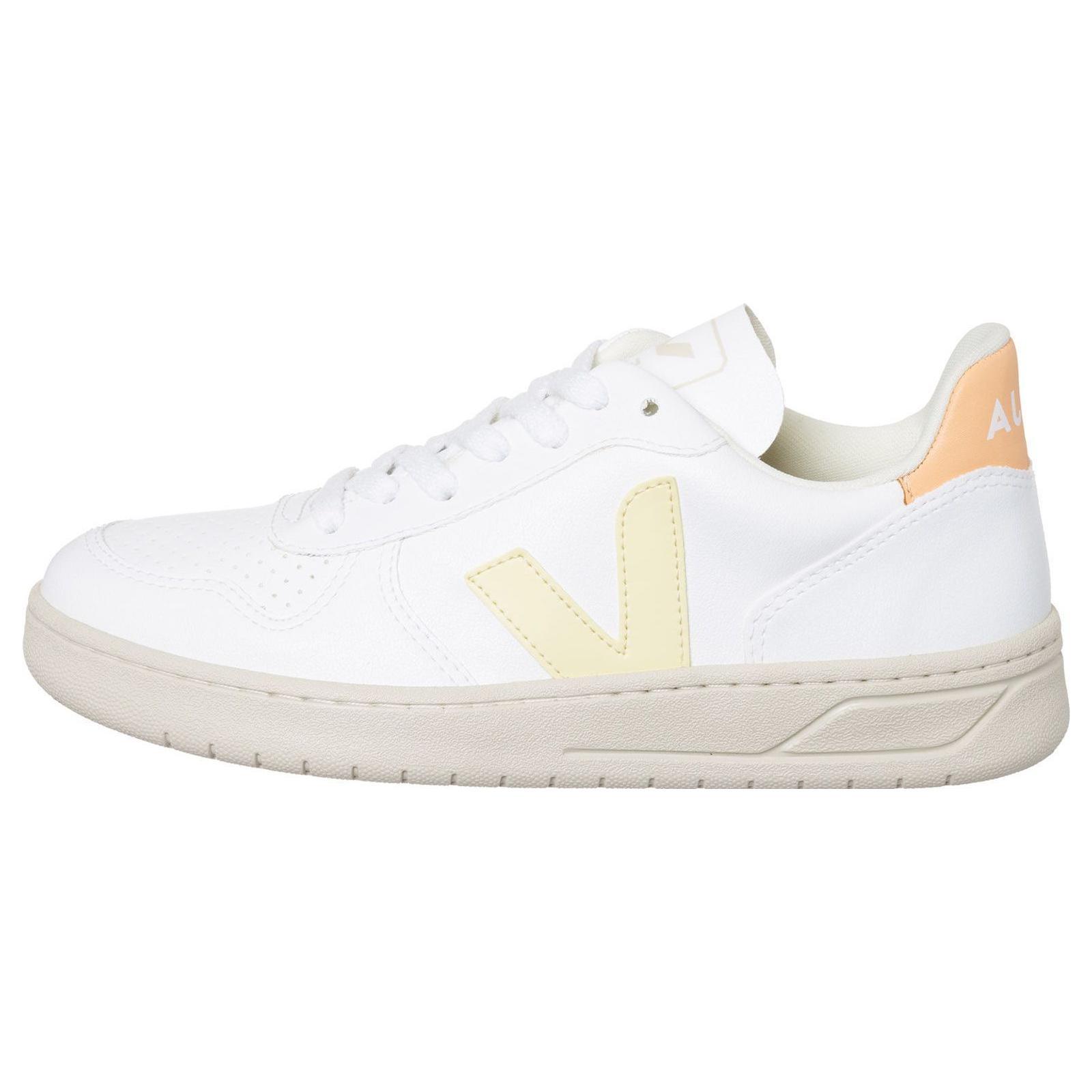 VEJA Pu Low top Stylish Skateboarding Shoes Women s White VX0703103A 39