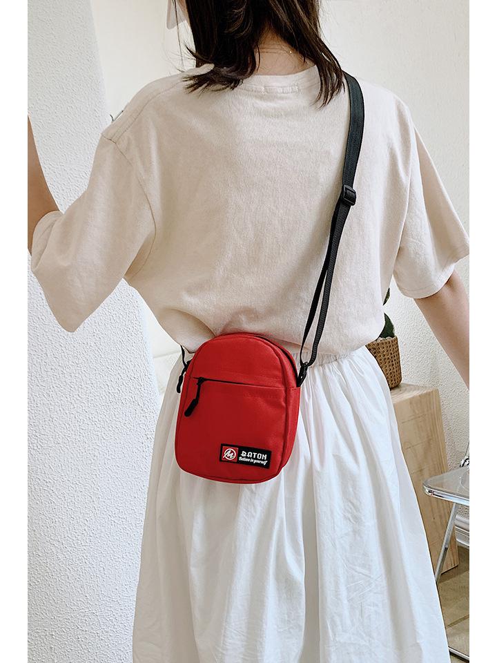 2020 Trendy Mini Crossbody Canvas Bag - Unisex, Versatile, and Stylish for Students