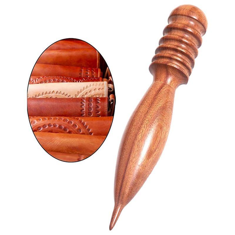 AEE4-Leather Edge Polishing Tool Professional Wood Multiuse Light-Weight Leather Burnishing Tool For DIY Project