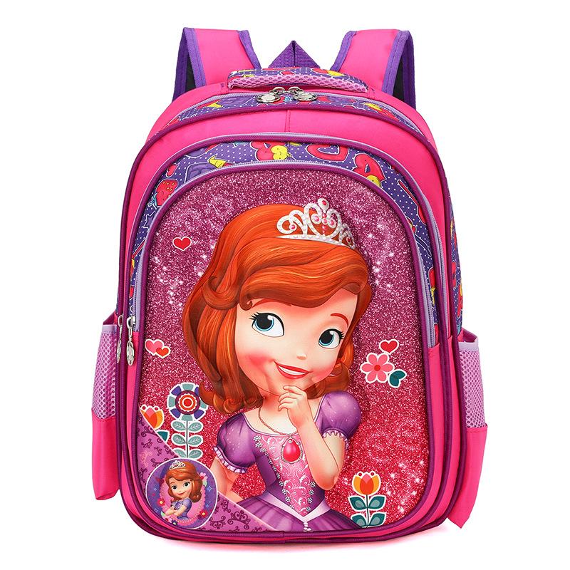 Disney Mochilas Escolares Infantiles de Cenicienta, Mochilas Lindas Multicolores Opcionales, Mochilas Escolares para Niños y Niñas de Primaria y Jardín de Infancia