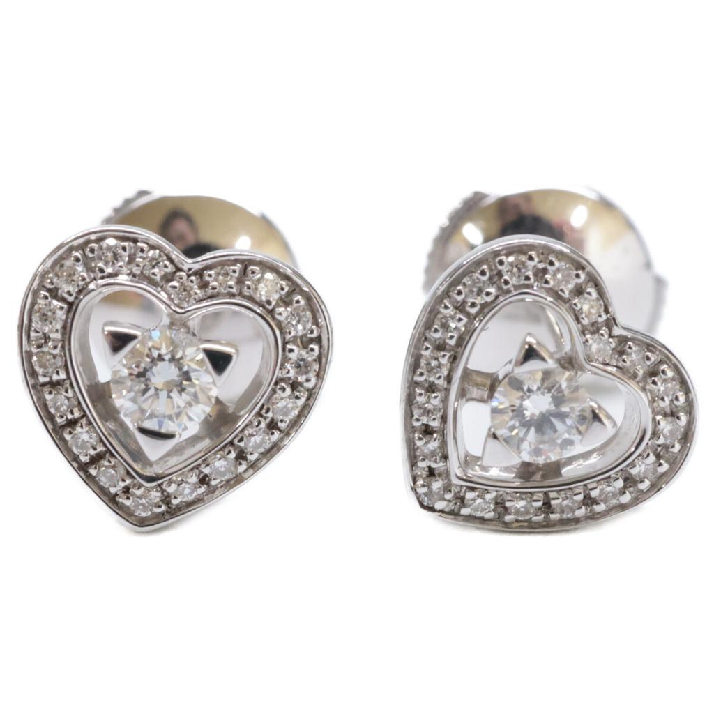MAUBOUSSIN Excellent condition 750 Love Touch Diamond earring White goldUsed