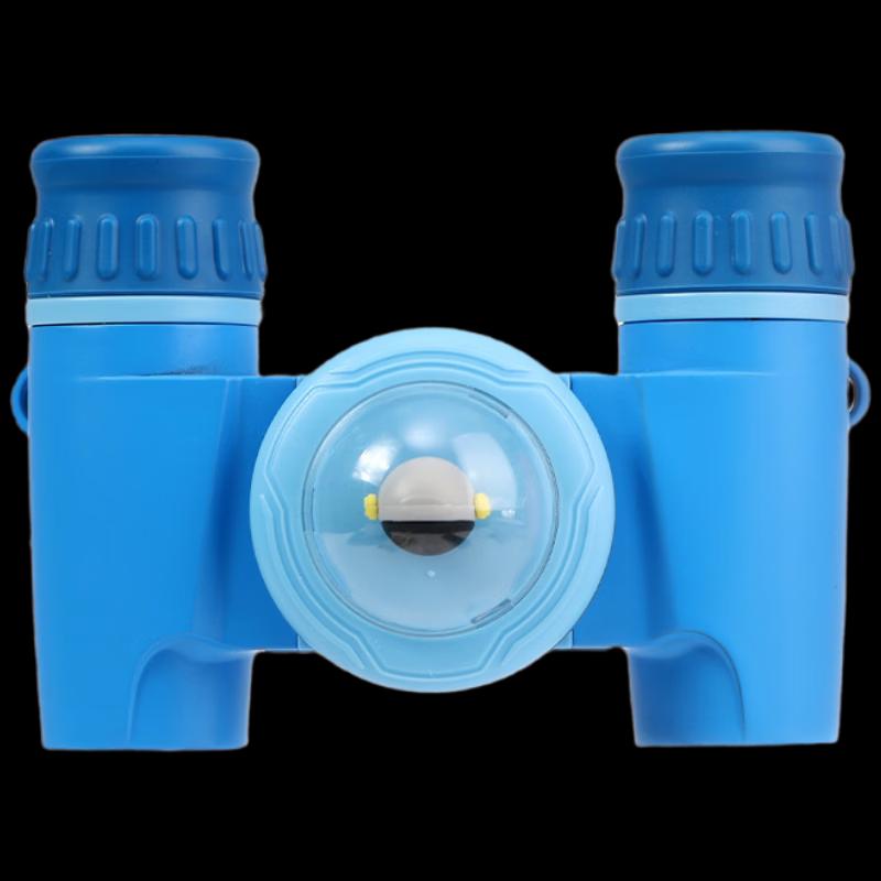 

Miflame Kids Blue Binoculars with Fun LED Lights