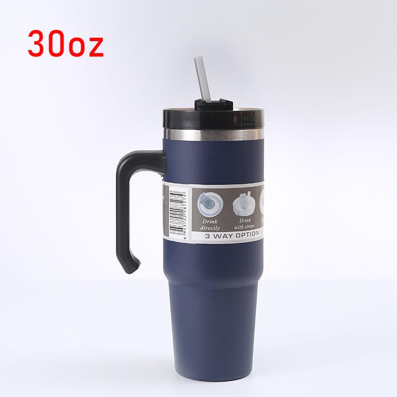 Cups 30/40oz Stainless Steel Car Bottle Large Capacity Water Cup Thermos for Home Car Cold-resistant Bottle Insulated Travel Mug