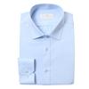 Wrinkle Free Stretch Semi Wide Blue Shirt Cdh3b51001b008k