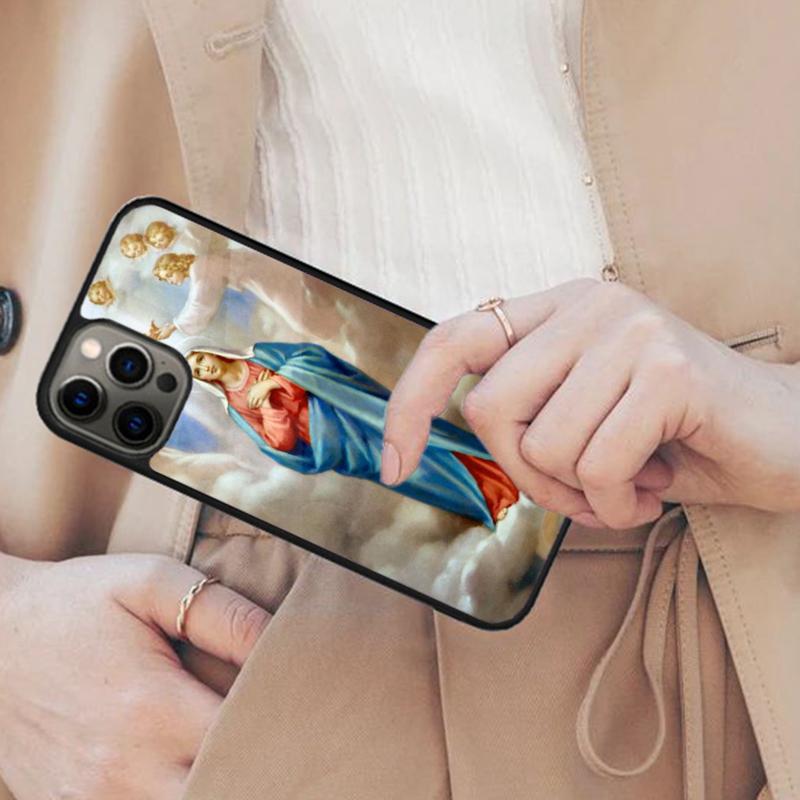 

Mother Virgin Mary Funda Magnetic Phone Case For APPLE iPhone 17 Air 16 14 13 12 Pro Max 15 Plus Wireless Charge MagSafe Cover iPhone 13mini