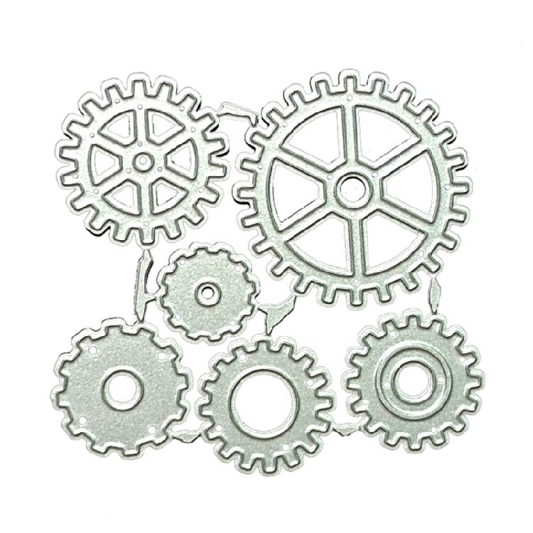 

Gearwheel Cutting Dies Metal Stencil Decoration Home School Handmade 1
