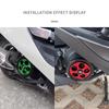 Motorcycle Radiator Grilles Guard Cover for NS125LA RX125 Aluminium Protectors