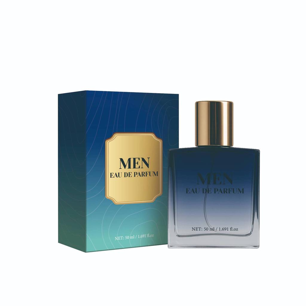 Men's Eau De Parfum Spray Unisex Packaging Long-Lasting Fresh Woody Scent