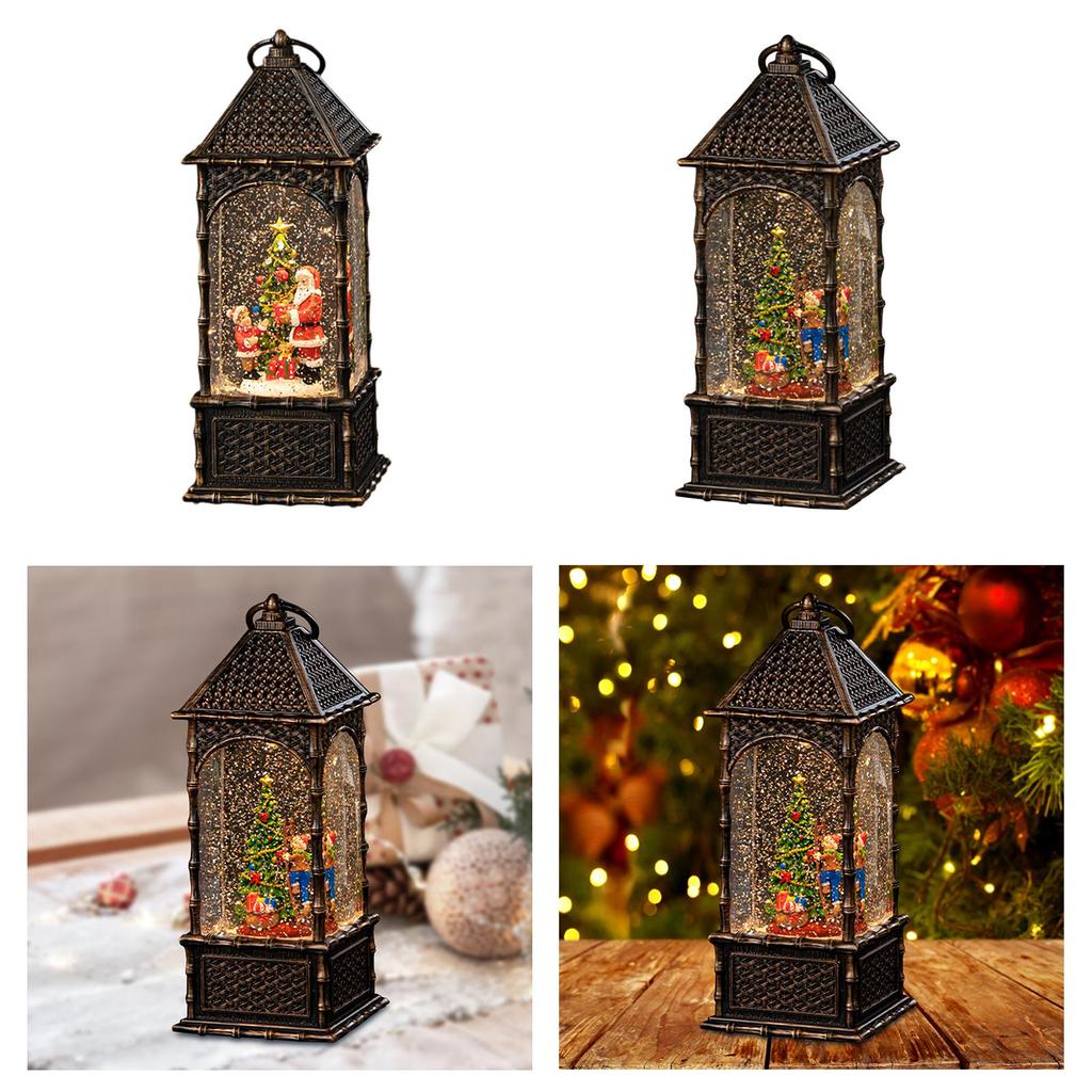 Vánoční dekorace hudební krabice Vánoční ozdoba na hračky pro vnitřní domácí obývací pokoj