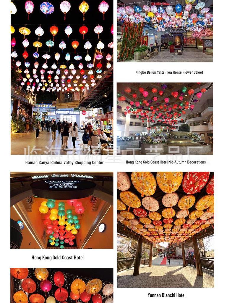 Large Red Influencer Lantern: Outdoor Hanging Ornament for New Year and Chinese New Year Decoration