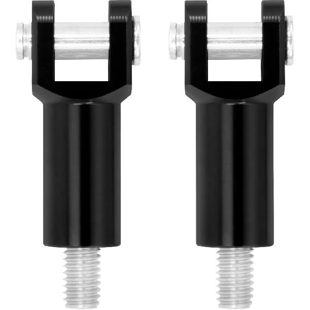 Motorcycle Passenger Footpeg Supports Fit For Harley Softail Breakout Deluxe Fat Boy Heritage Sport Glide Slim Street Bob Low Rider 2000-2006