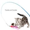 With Bell Refills Cat Feather Bell Teaser Rod Relieve Boredom Interactive Cat Toys  for Bored Cats