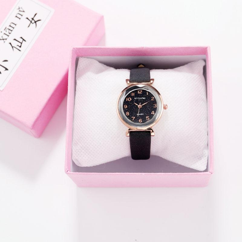 Wind Personality Casual Small Watch Schoolgirl Cute Simple Little Fresh Harajuku Style Versatile Forest System