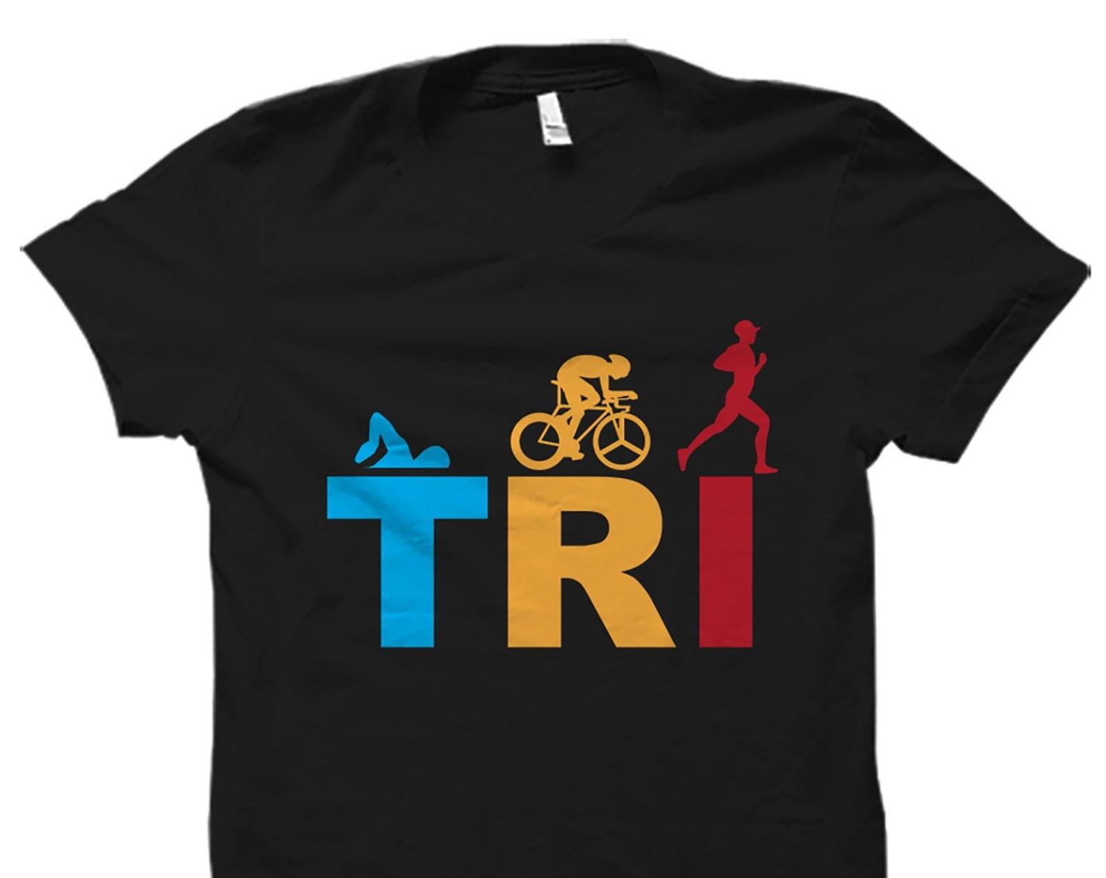 Triathlon Shirt. Triathlete Gift. Triathlon Gift. Gift For Triathlete. Triathlon T-Shirt. Triathlete Shirt. Triathlon Champion #OS1465 S