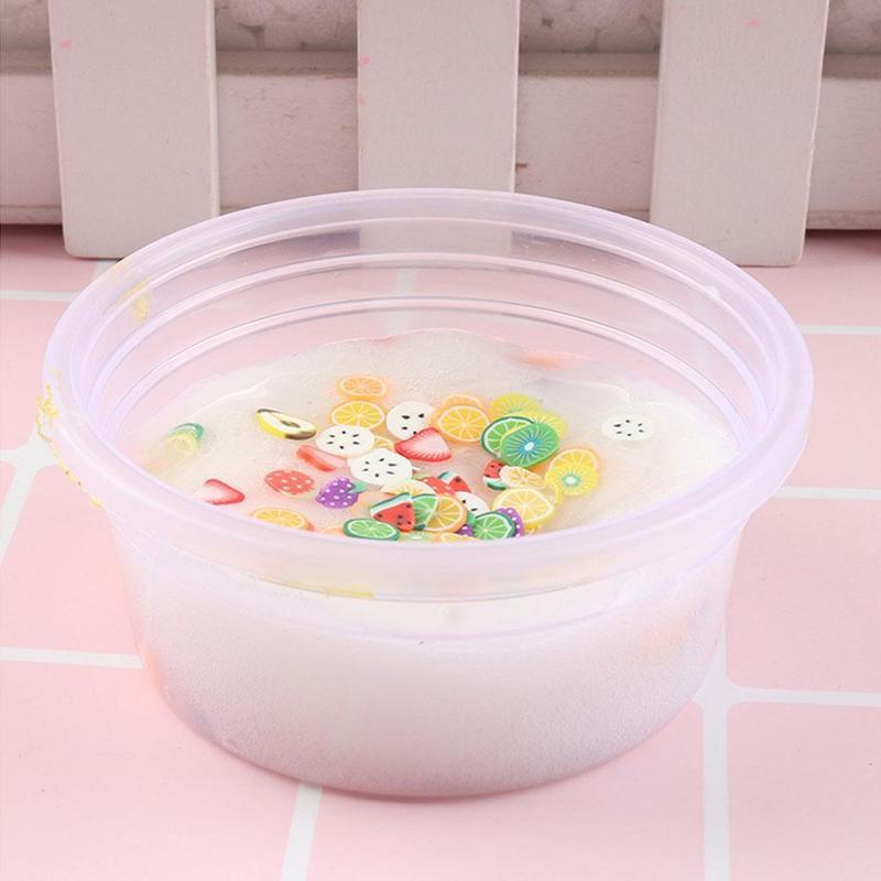 Fruchtkristallfarbener Tonknete-DIY-Spielzeug