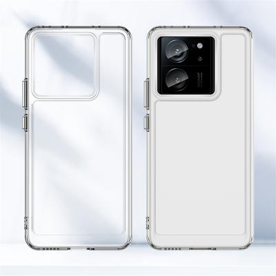 For Xiaomi 13T Pro Case Transparent Candy Silicone TPU Shockproof Cover Xiaomi 13T Pro Case Phone Protector Cover Xiaomi 13T Pro