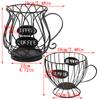 Large Capacity Coffee Pod Organizer Holder for Kitchen Countertop Convenient Stylish Storage Rack for Coffee Pod Stands Decor