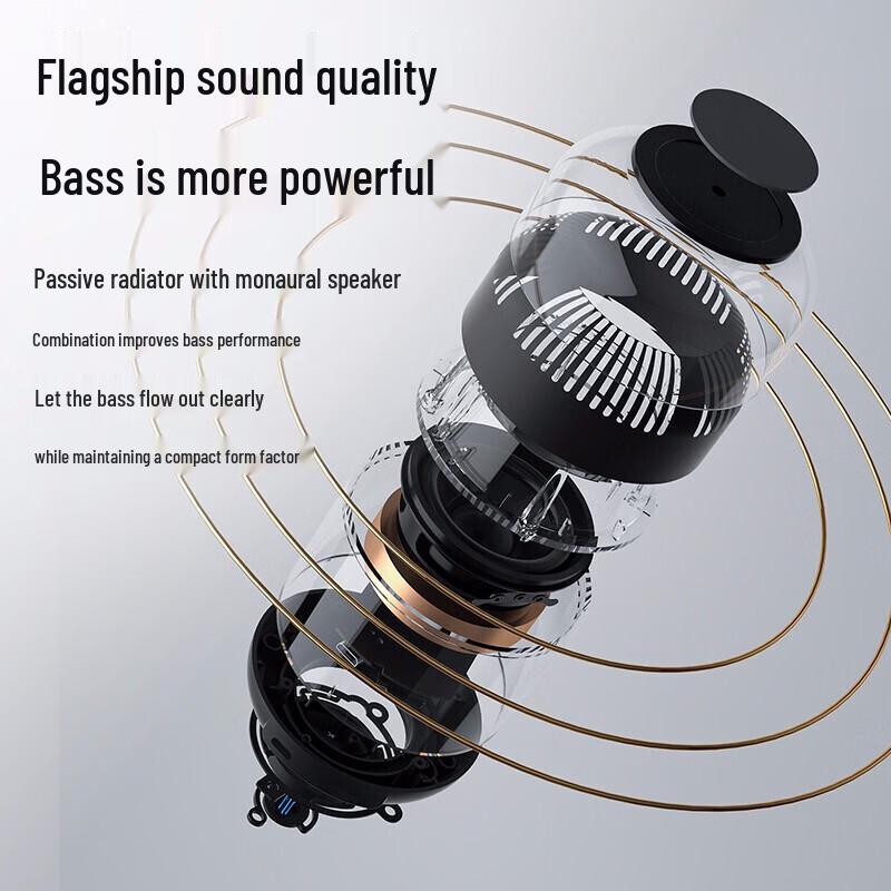 Newsmy BT51 Portable Bluetooth 5.0 Speaker CN plug (adapter included)